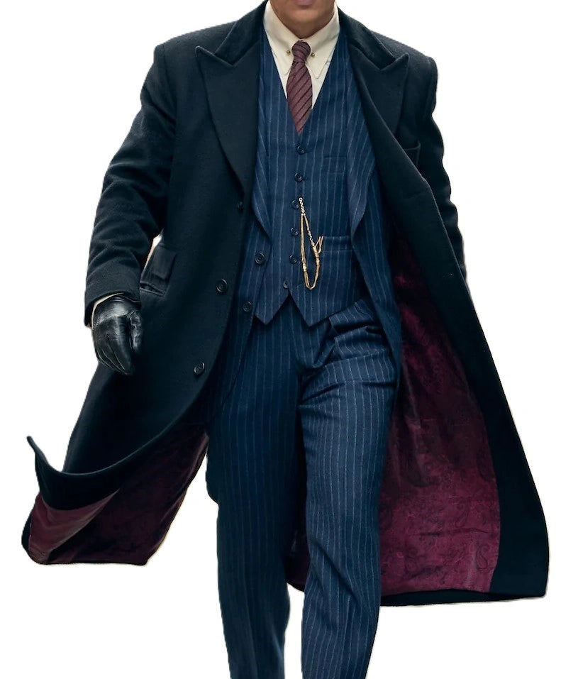 Shelby mens wool coat