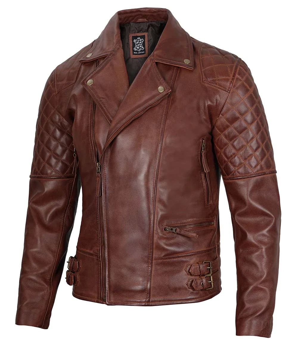 Veste de moto vintage