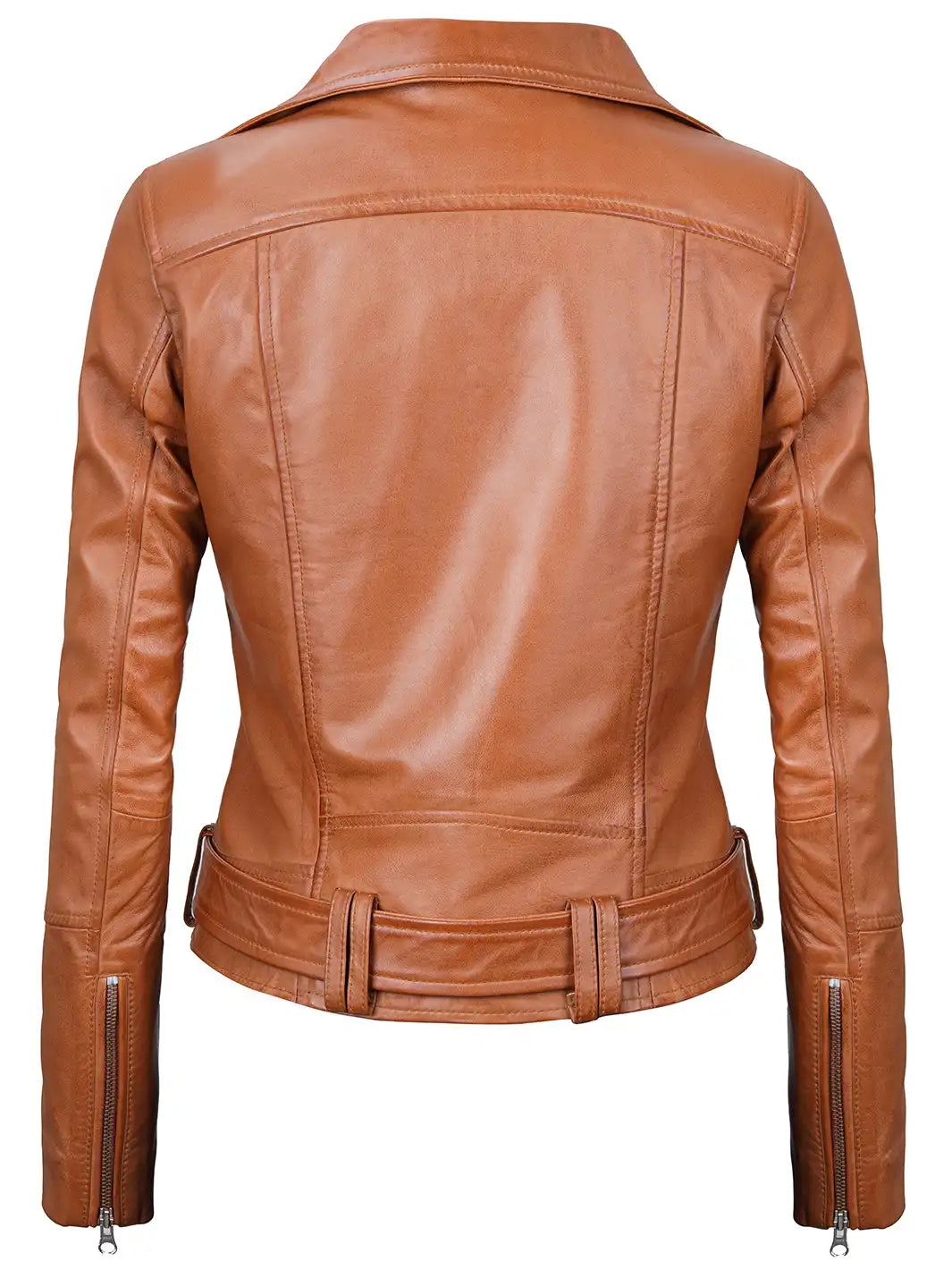 Veste en cuir femme
