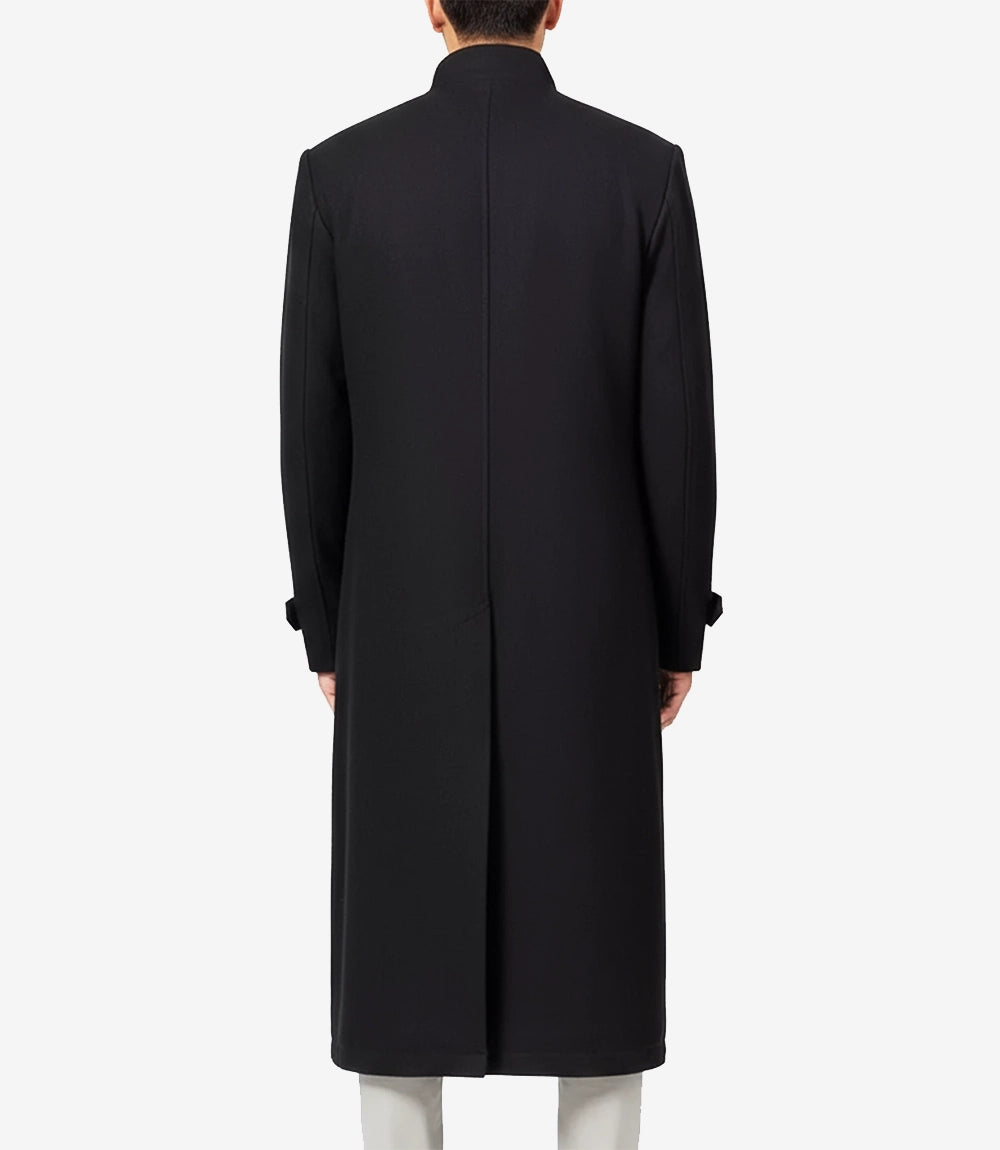 Long Manteau En Laine