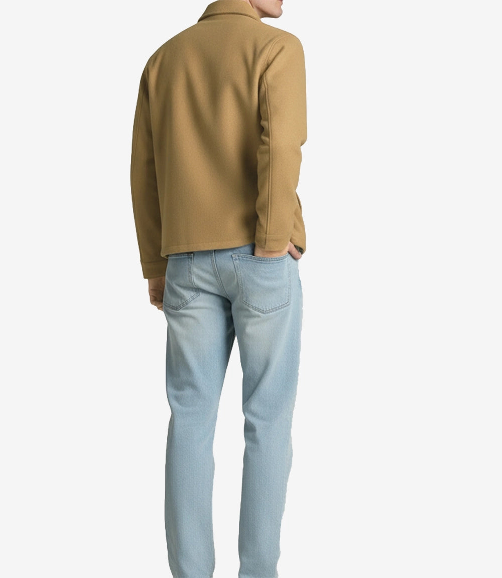 Chameau Marron Veste En Laine