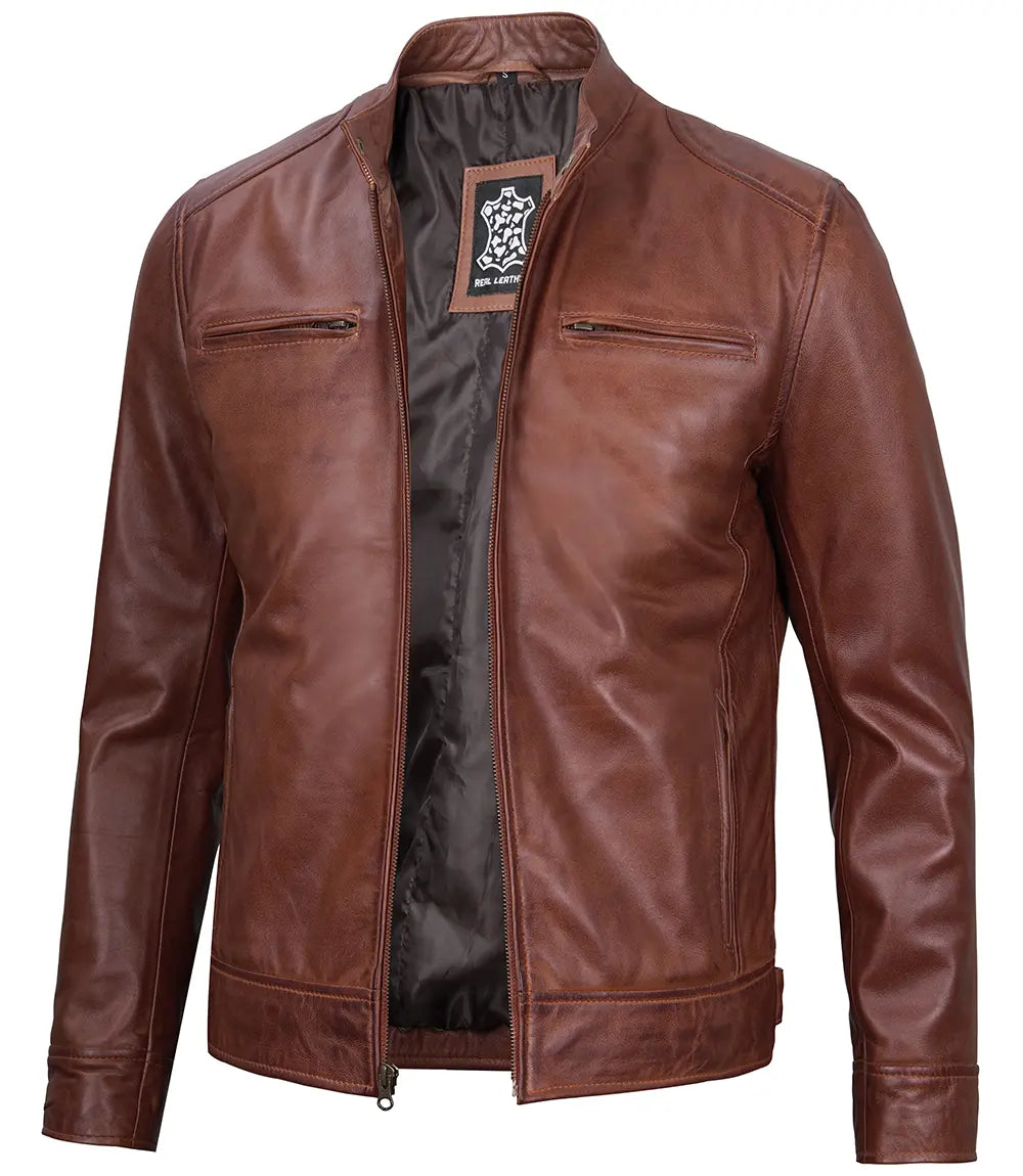 veste dodge café racer homme