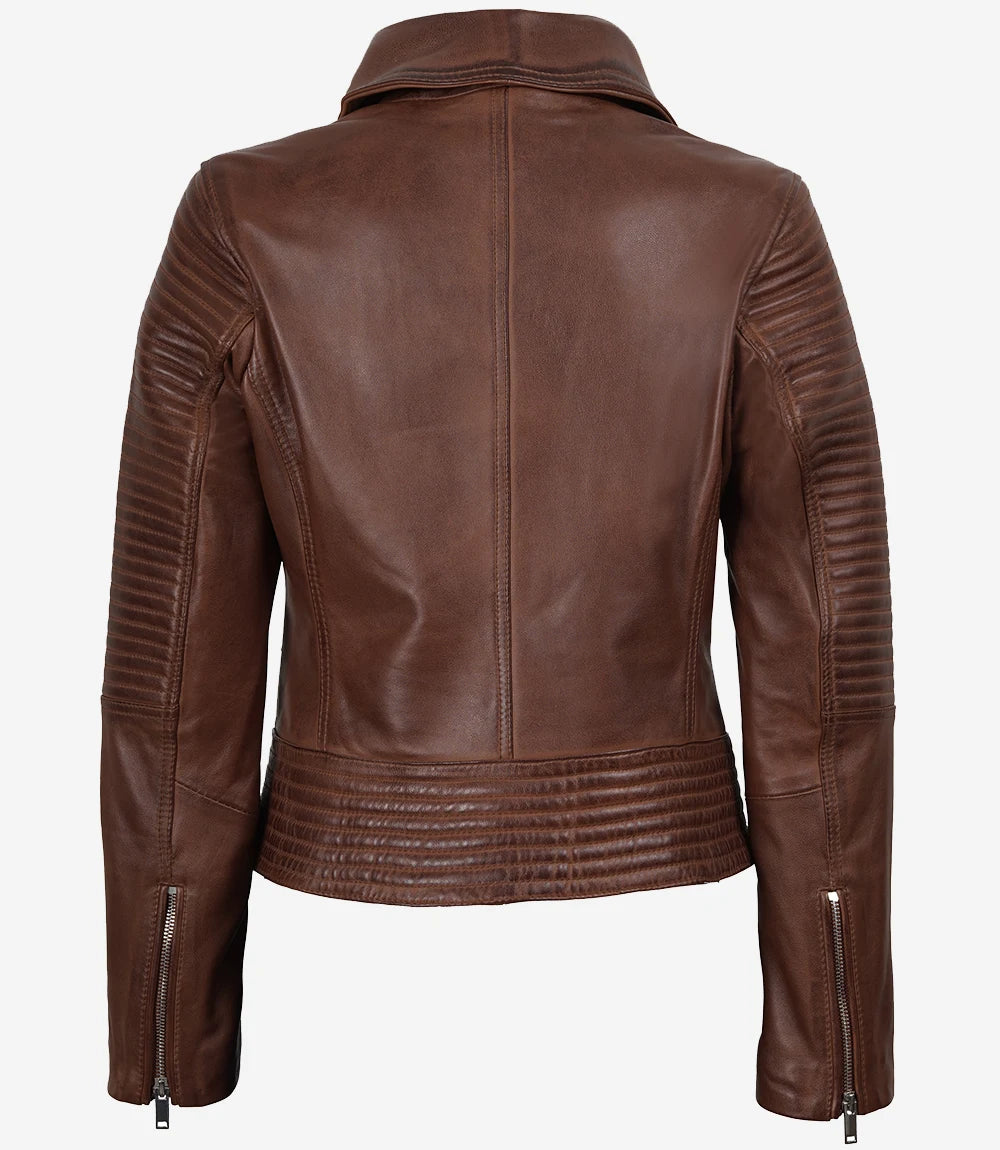 veste de motard en cuir